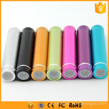 Strong flashlight cylinder shape power bank for iphones